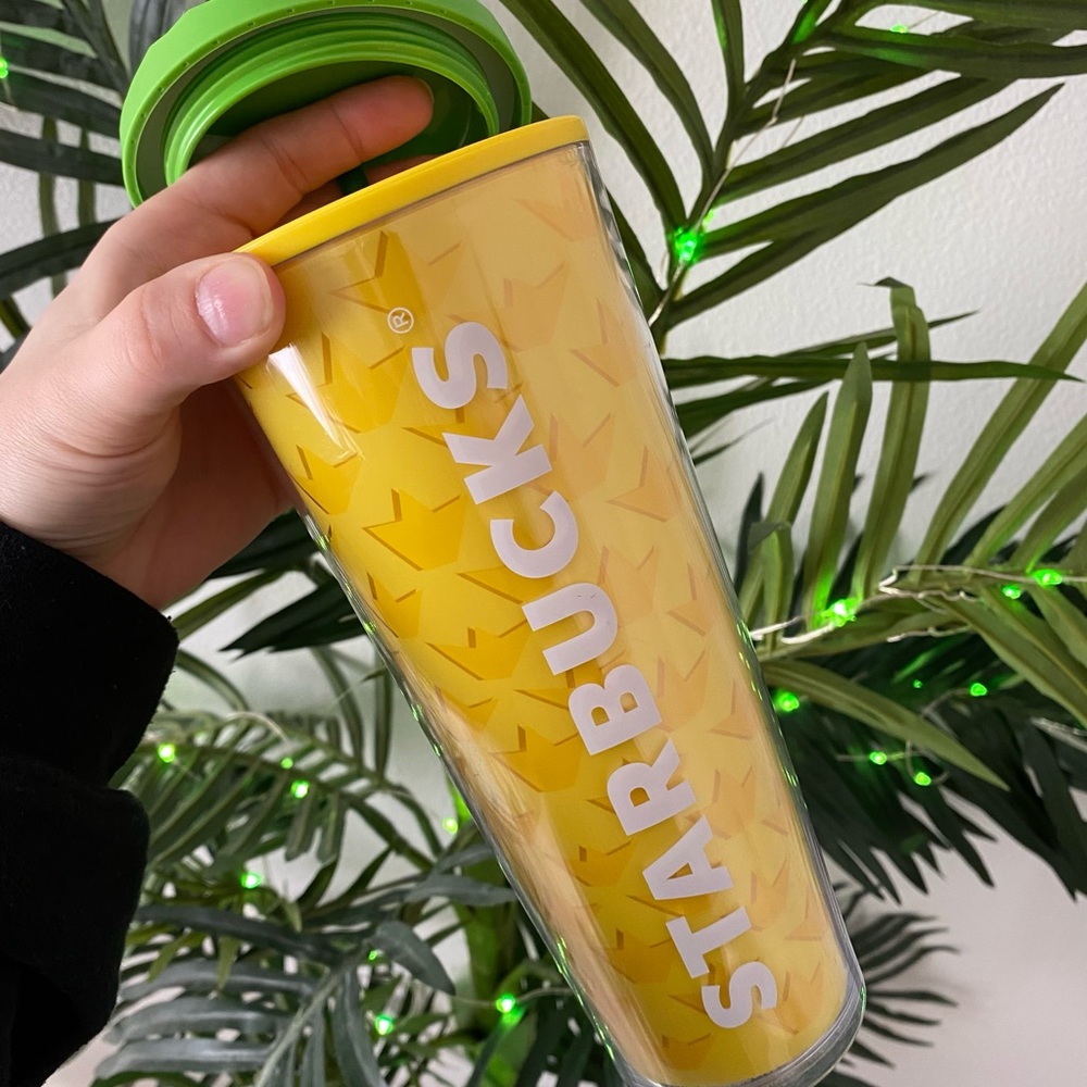 Pineapple Venti Starbucks Tumbler 2014, great condition - Picture 6 of 6